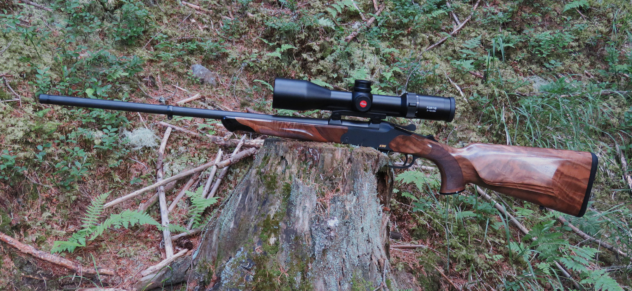 Blaser K95 im Cal. .308 Win. mit Leica 2-12x50i mit Ballistikturm
