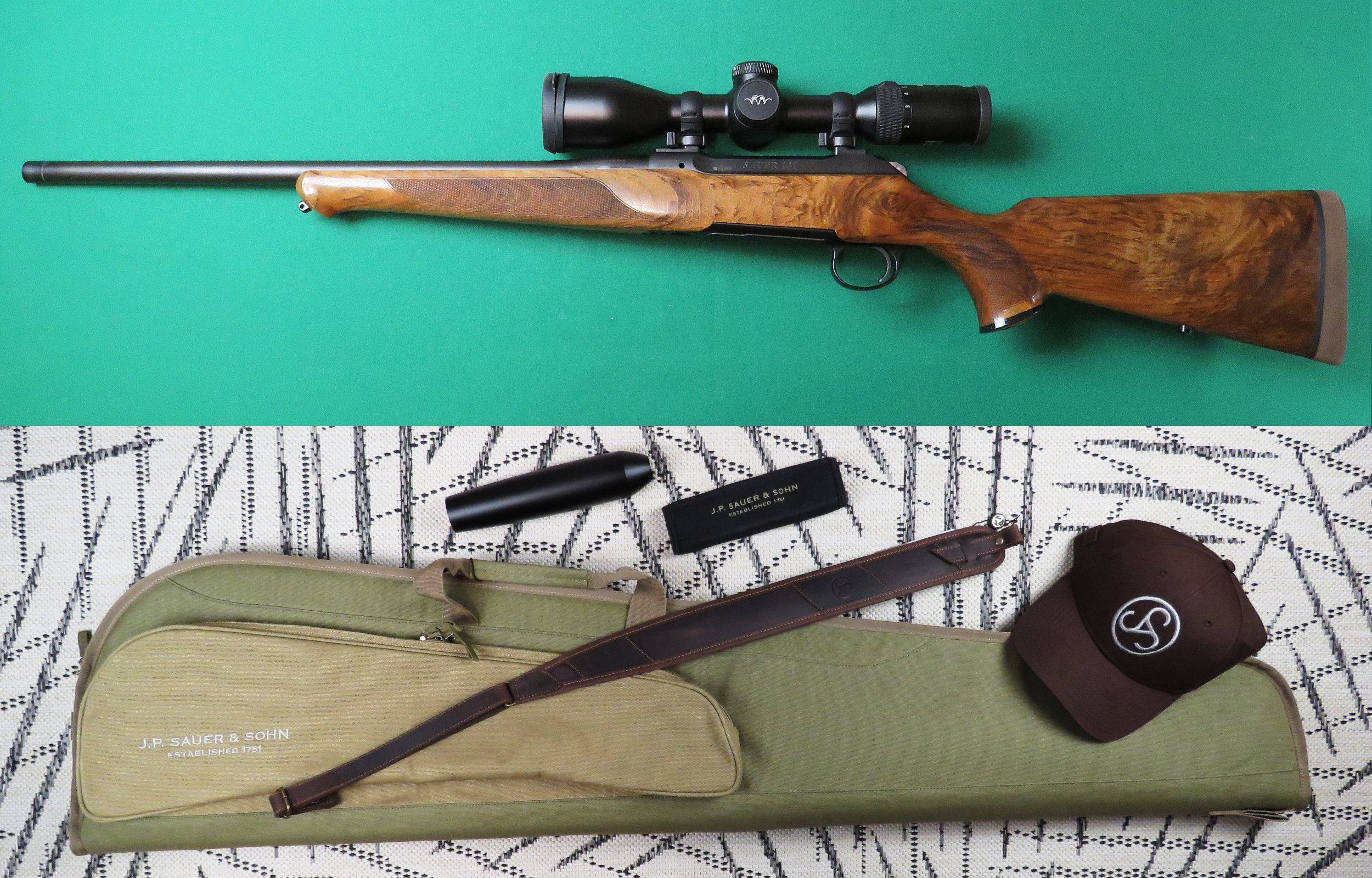 DAMENWAHL Sauer 101 Artemis Cal. .30-06 mit Blaser 2-12x50