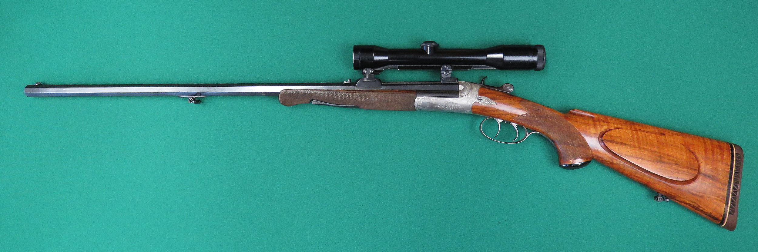 Ischler Stutzen Cal. 5,6x50 R Mag. Zeiss Diatal Z 4x32, inkl. 3 Packungen S&B 3,24g