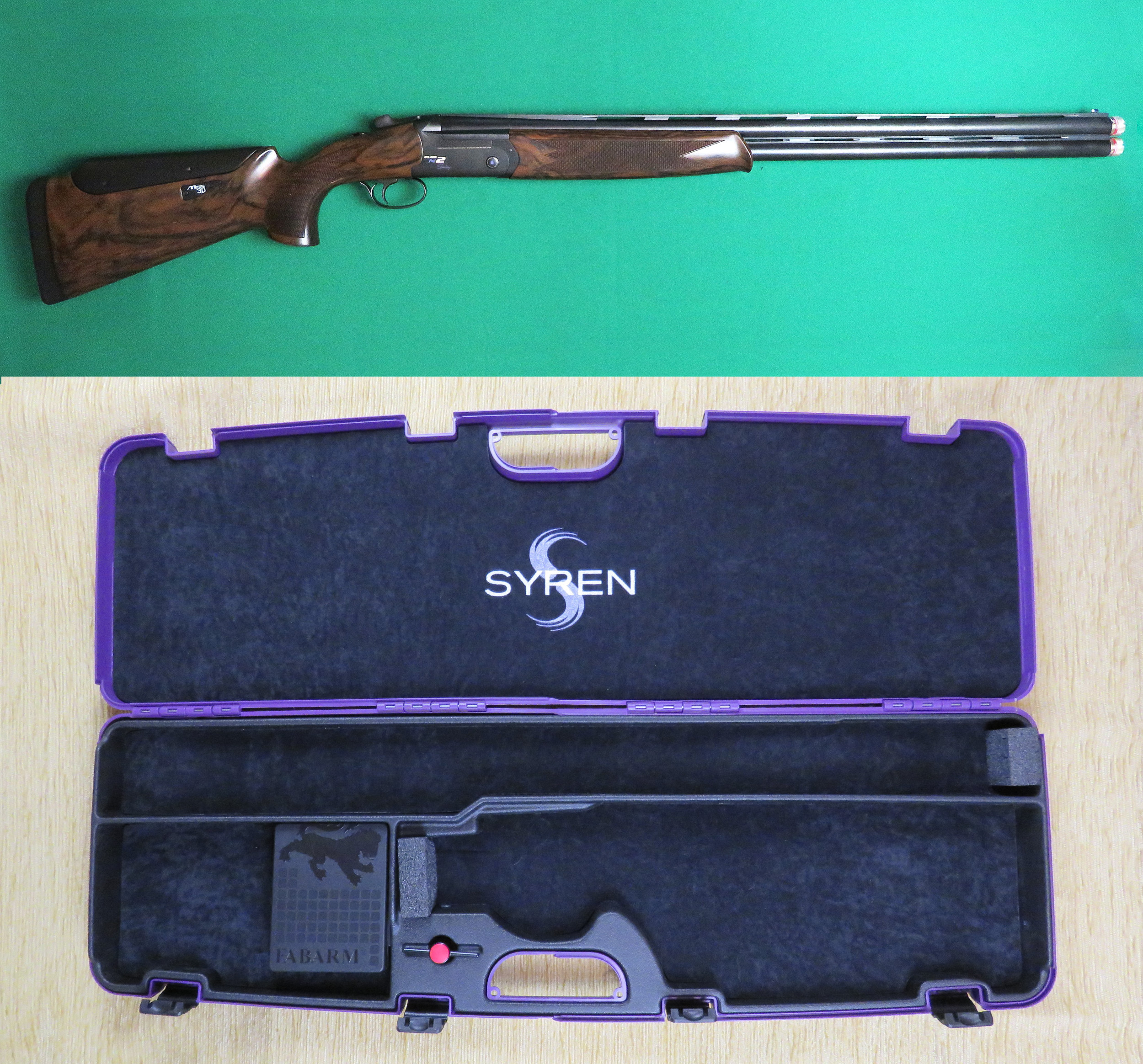Fabarm Elos N2 Sporting Damen Mod. Syren im Cal. 12/76 inkl. 4 Cokes, Einabzug, Ejektor und Koffer