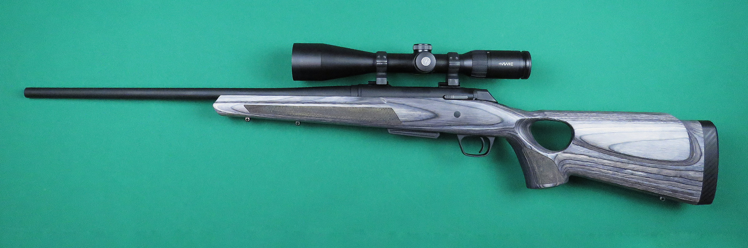 Winchester XPR Cal. .223 Rem. Hawke Frontier 30 2,5-15x50 Abs. 4 Dot. Ballistik